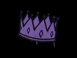 Sealed Graffiti | King Me (Monster Purple)