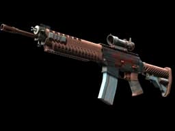 StatTrak™ SG 553 | Ol' Rusty (Well-Worn)