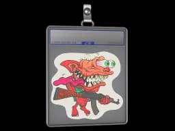 Sticker Slab | Red Shark Shooter