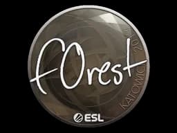 Sticker | f0rest | Katowice 2019