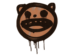 Sealed Graffiti | Happy Cat (Tiger Orange)