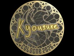 Sticker | kyousuke (Gold) | Cologne 2026