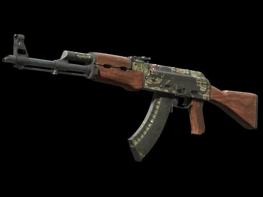 StatTrak™ AK-47 | Jaguar (Battle-Scarred)