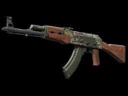 StatTrak™ AK-47 | Jaguar (Battle-Scarred)