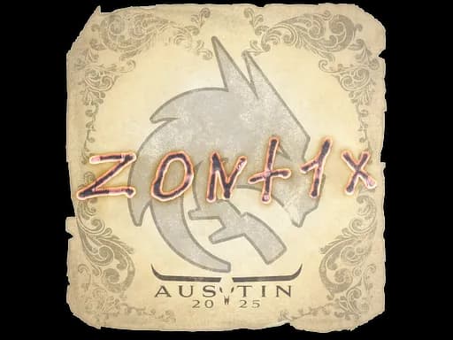 Sticker | zont1x | Austin 2025