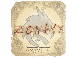 Sticker | zont1x | Austin 2025