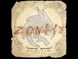 Sticker | zont1x | Austin 2025