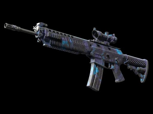 SG 553 | Aloha (Field-Tested)