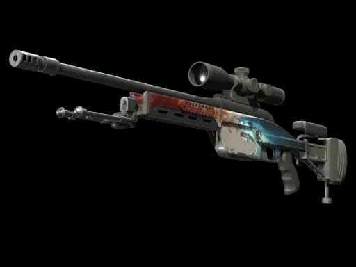 StatTrak™ SSG 08 | Blood in the Water (Field-Tested)