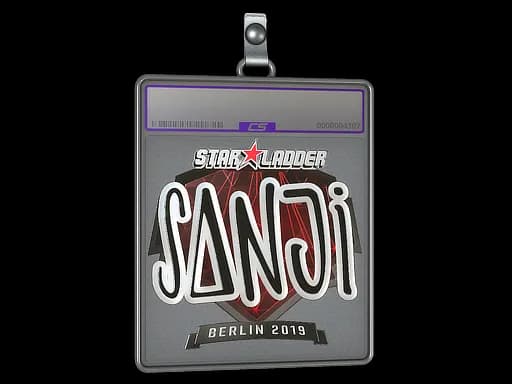 Sticker Slab | SANJI (Foil) | Berlin 2019