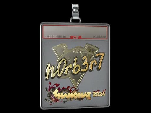 Sticker Slab | n0rb3r7 (Gold) | Shanghai 2024