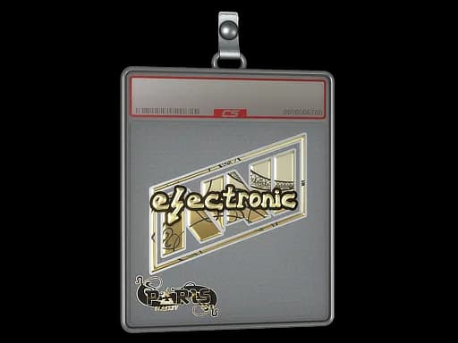 Sticker Slab | electronic (Gold) | Paris 2023