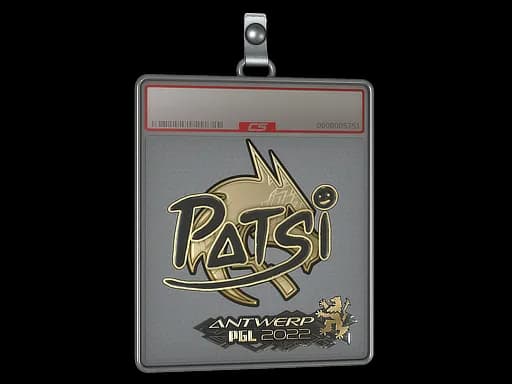 Sticker Slab | Patsi (Gold) | Antwerp 2022