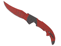 ★ StatTrak™ Falchion Knife | Crimson Web (Minimal Wear)