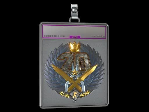 Sticker Slab | All Hail the King (Foil)