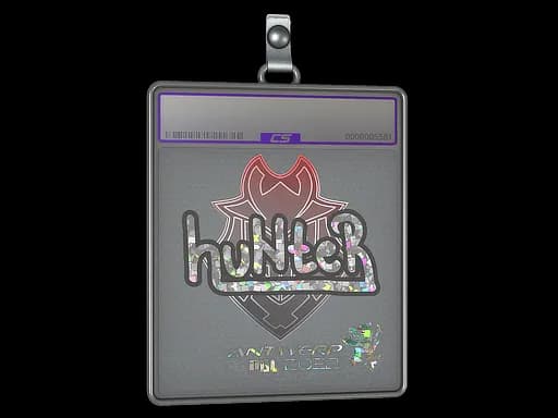 Sticker Slab | huNter (Glitter) | Antwerp 2022