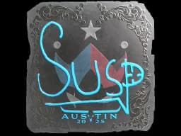 Sticker | susp (Foil) | Austin 2025