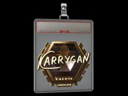 Sticker Slab | karrigan (Gold) | London 2018