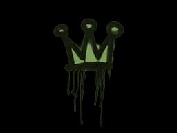 Sealed Graffiti | Little Crown (Battle Green)