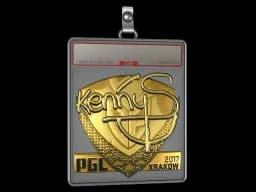 Sticker Slab | kennyS (Gold) | Krakow 2017