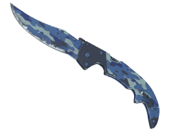 ★ Falchion Knife | Bright Water (Well-Worn)