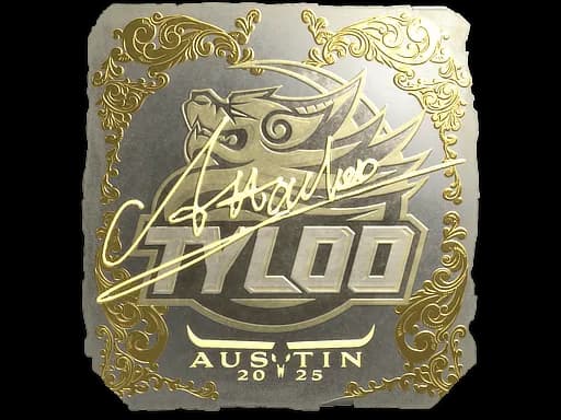 Sticker | Attacker (Gold) | Austin 2025