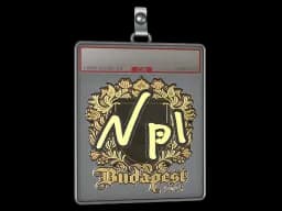 Sticker Slab | npl (Gold) | Budapest 2025