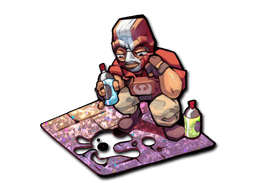 Sticker | Street Artist (Glitter)