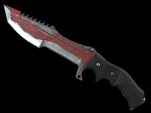 ★ Huntsman Knife | Crimson Web (Battle-Scarred)