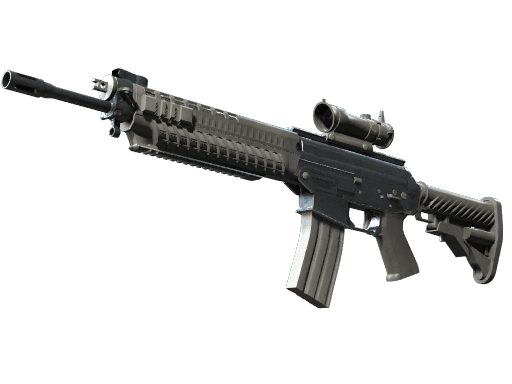 SG 553 | Damascus Steel (Minimal Wear)