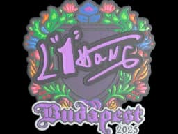 Sticker | L1haNg (Embroidered) | Budapest 2025