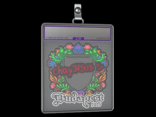 Sticker Slab | chayJESUS (Embroidered) | Budapest 2025