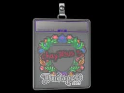 Sticker Slab | chayJESUS (Embroidered) | Budapest 2025