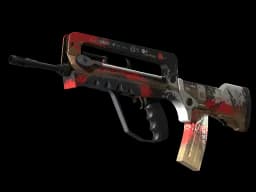 StatTrak™ FAMAS | Roll Cage (Minimal Wear)