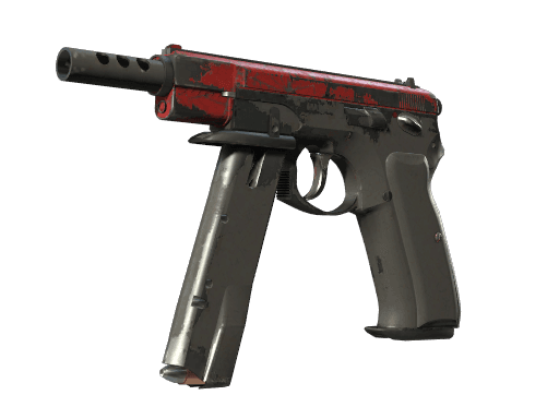 StatTrak™ CZ75-Auto | Crimson Web (Battle-Scarred)