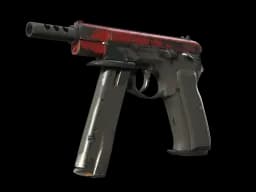 StatTrak™ CZ75-Auto | Crimson Web (Battle-Scarred)
