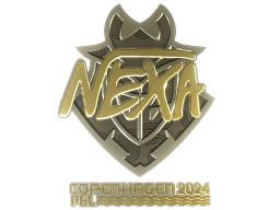 Sticker | nexa (Gold) | Copenhagen 2024