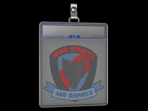 Sticker Slab | Black Dog