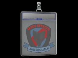 Sticker Slab | Black Dog