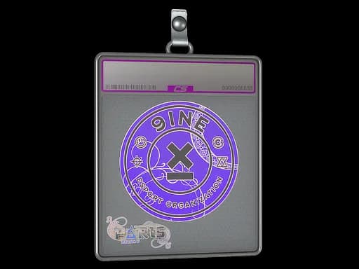 Sticker Slab | 9INE (Holo) | Paris 2023