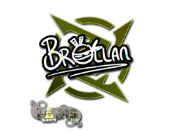 Sticker | Brollan (Glitter) | Paris 2023