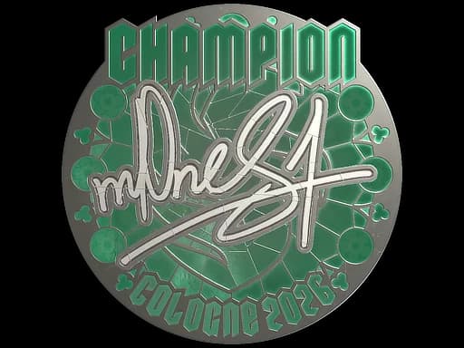 Sticker | m0NESY (Foil, Champion) | Cologne 2026