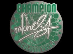 Sticker | m0NESY (Foil, Champion) | Cologne 2026