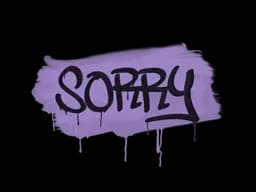 Sealed Graffiti | Sorry (Violent Violet)