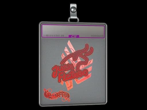 Sticker Slab | juanflatroo (Holo) | Paris 2023