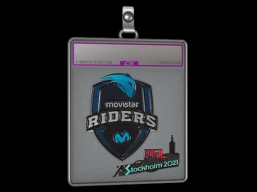 Sticker Slab | Movistar Riders (Foil) | Stockholm 2021