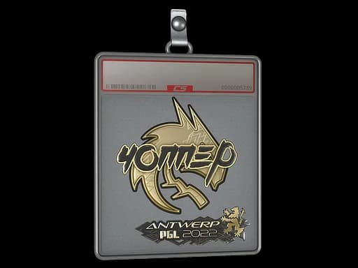 Sticker Slab | chopper (Gold) | Antwerp 2022