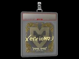 Sticker Slab | xertioN (Gold) | Austin 2025