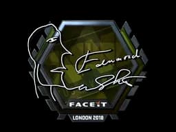 Sticker | Edward (Foil) | London 2018