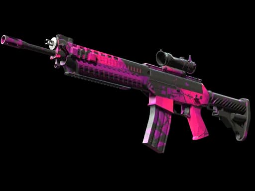 StatTrak™ SG 553 | Pulse (Minimal Wear)